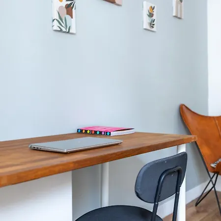 Le Clair & Spacieux - Parking - 15 Min Paris شقة بْوا كولومْبْ