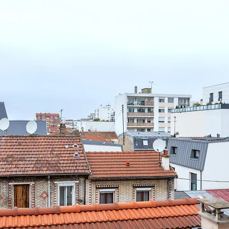 Le Clair & Spacieux - Parking - 15 Min Paris شقة