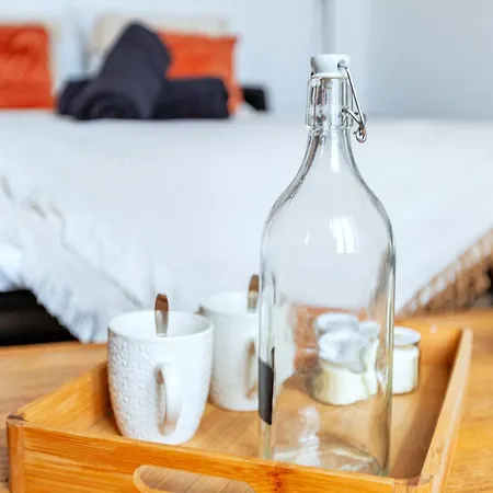 Le Clair & Spacieux - Parking - 15 Min Paris شقة بْوا كولومْبْ